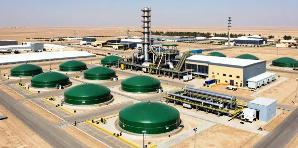 خفض الانبعاثات الكربونية من عمليات استخراج الغاز الطبيعي المسال.