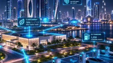 خفض الانبعاثات الكربونية في منظومة الطاقة بمنطقة الخليج العربي
