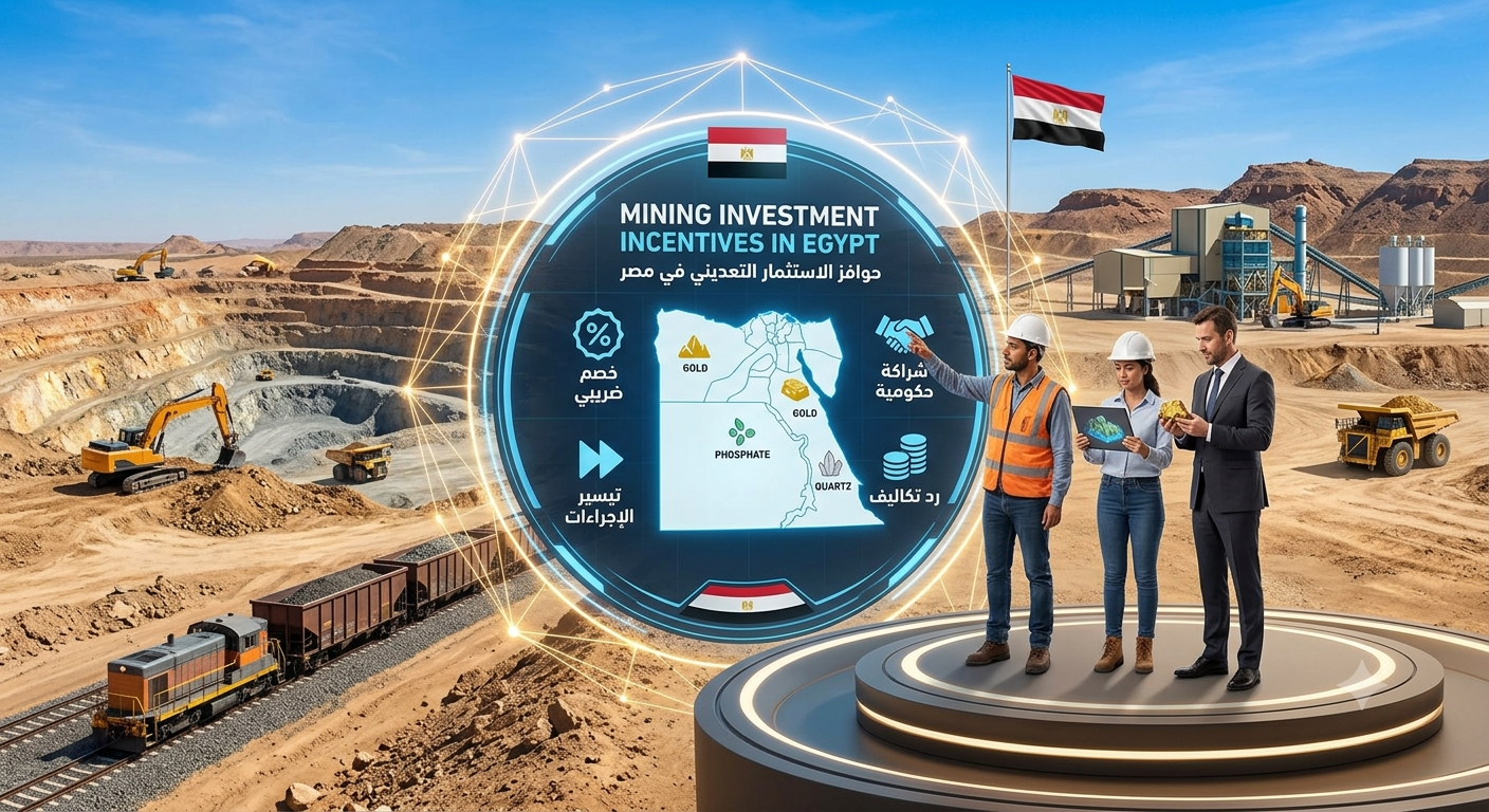 حوافز الاستثمار التعديني في مصر
