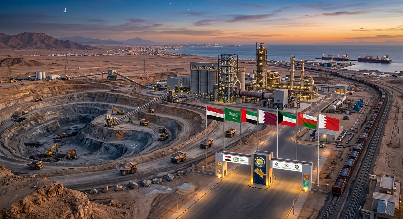 الشراكات المصرية الخليجية في قطاع التعدين
