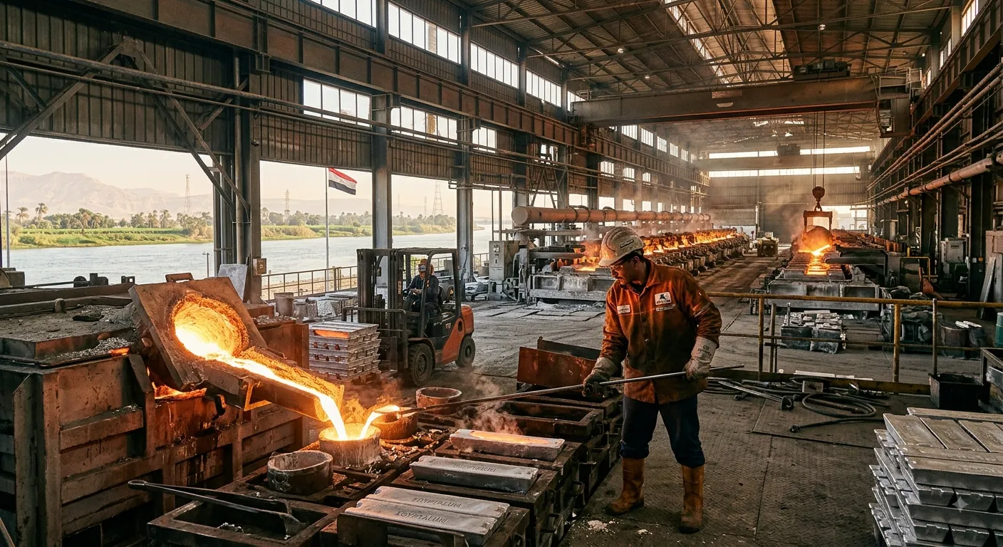 صناعة الألومنيوم المصري
