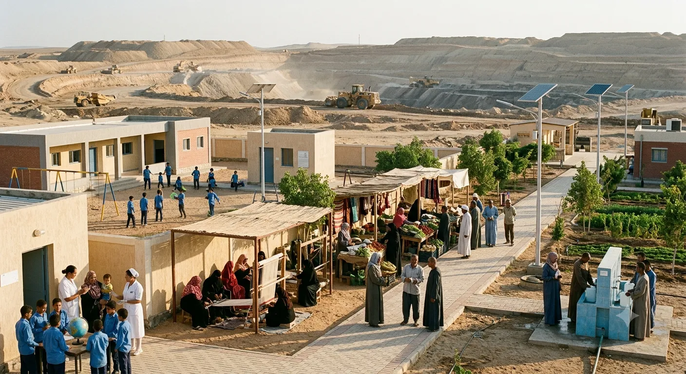 تنمية المجتمعات المحلية في مناطق التعدين