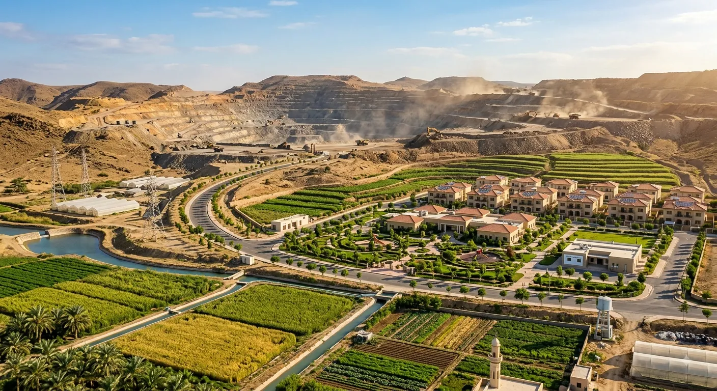 تنمية المجتمعات المحلية في مناطق التعدين