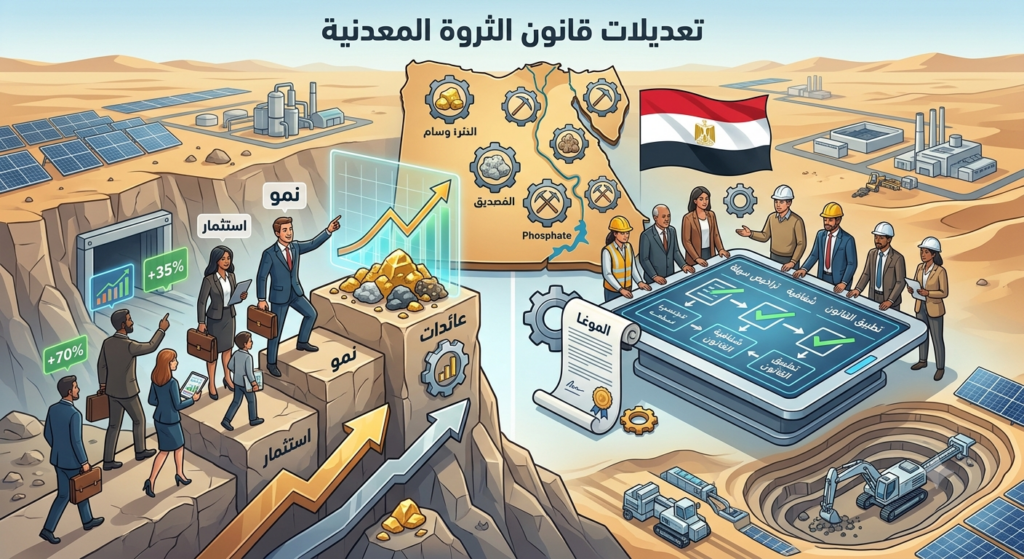 تعديلات قانون الثروة المعدنية وأثرها على المستثمرين 