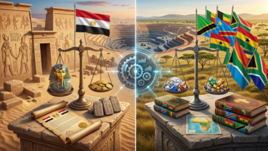 مقارنة التشريع التعديني المصري بالتشريعات الإفريقية المنافسة