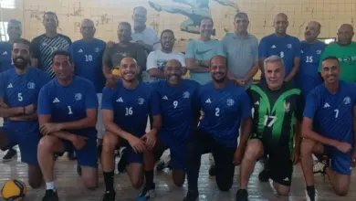 فريق الإسكندرية للبترول للكرة الطائرة صالات «40 سنة»