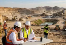 تراخيص التعدين للمعادن الصناعية ومواد البناء