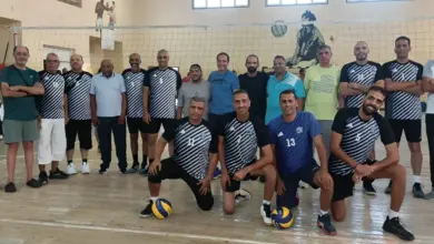 فريق شركة الإسكندرية للبترول للكرة الطائرة صالات «40 سنة»