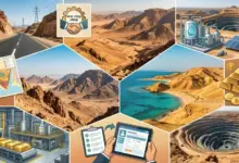 التعدين في الصحراء الشرقية ومرسى علم وسيناء