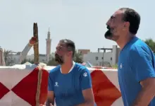 خالدة للبترول للكرة الشاطئية (40 عام) يفوز على السكر والصناعات 1/2