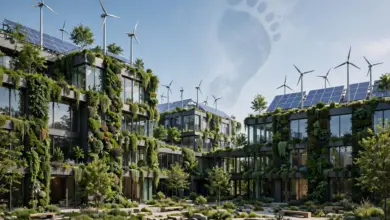 خفض الانبعاثات الكربونية في مشاريع الاستدامة