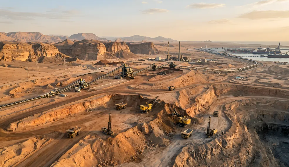 الشراكات المصرية الخليجية في قطاع التعدين