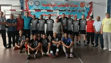 تعادل الإسكندرية ومصر للبترول في منافسات كرة اليد بأولمبياد الشركات 59