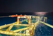 إنجاز بحري جديد.. PMS تنهي أعمال الخطوط البحرية بمشروع تنمية حقل كاموس