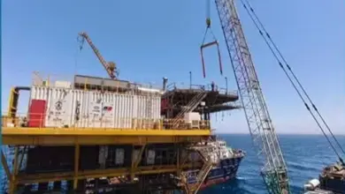 خدمات البترول البحرية تنهي مشروع تطوير حقل الزعفرانة بخليج السويس