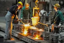 مصانع سبك المعادن الثقيلة