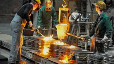 مصانع سبك المعادن الثقيلة