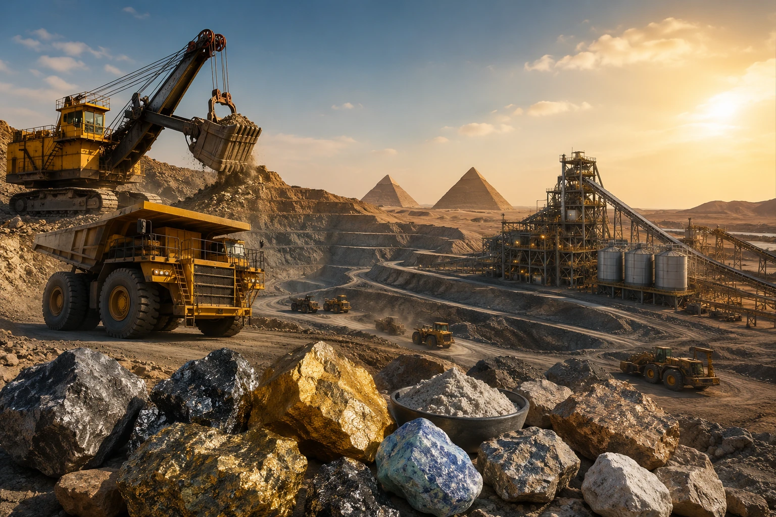 الصناعات التعدينية في مصر