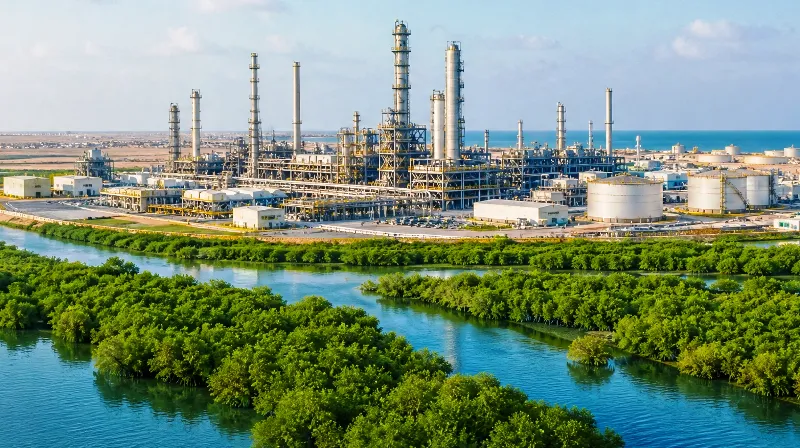 خفض الانبعاثات الكربونية في صناعة الأسمدة والبتروكيماويات المصرية