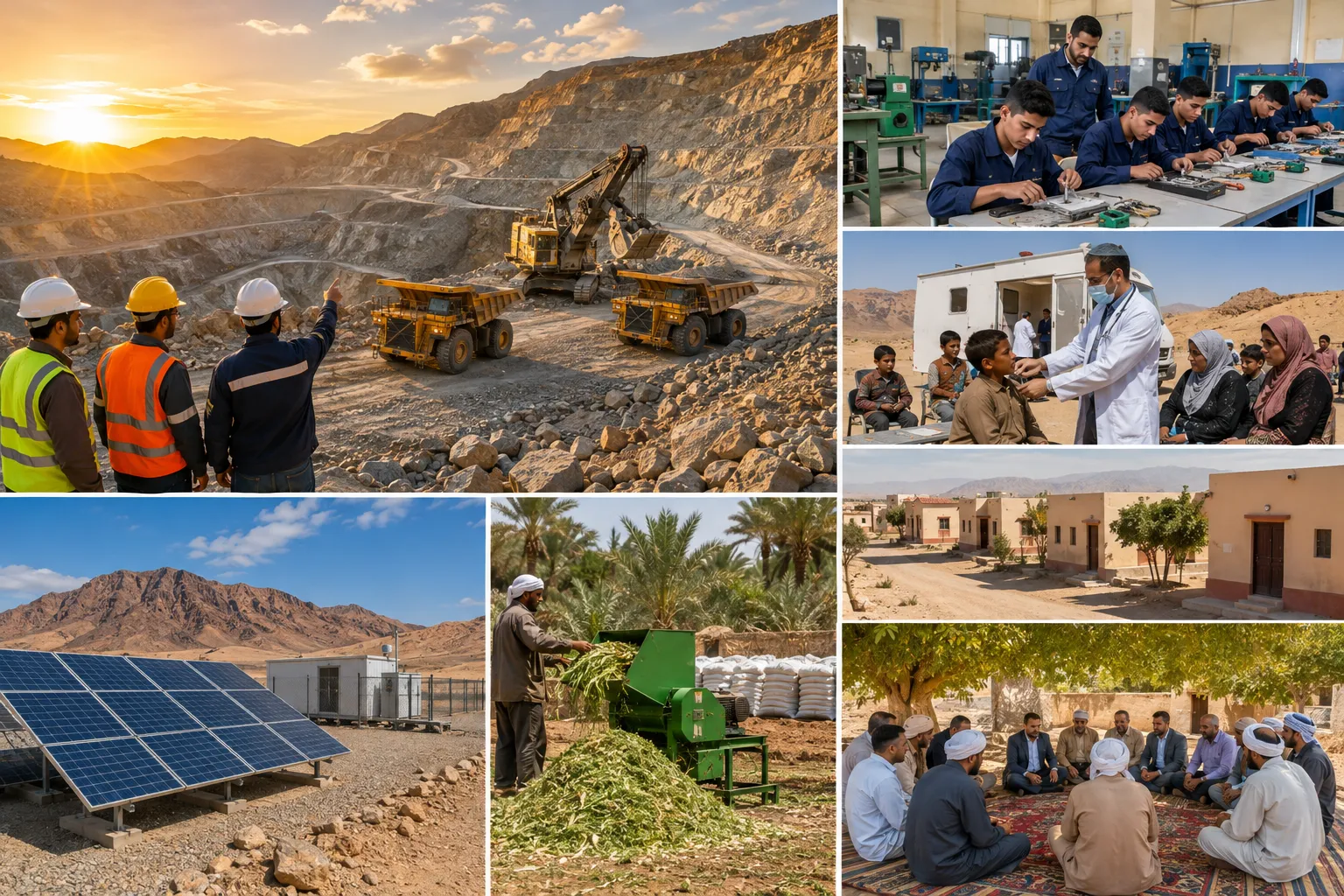 تنمية المجتمعات المحلية في مناطق التعدين
