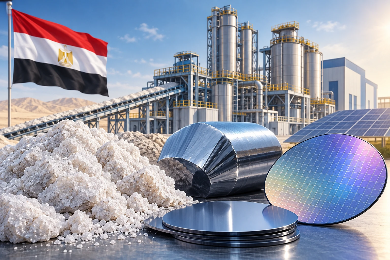 صناعة السيليكون في مصر 