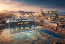 نسبة الإتاوة ونظام اقتسام الأرباح في تعدين الذهب