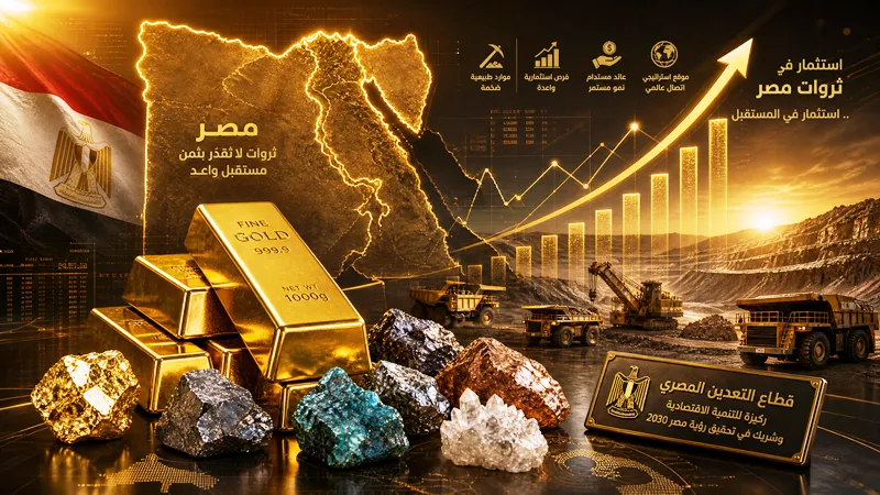 مناطق امتياز جديدة للذهب في مصر