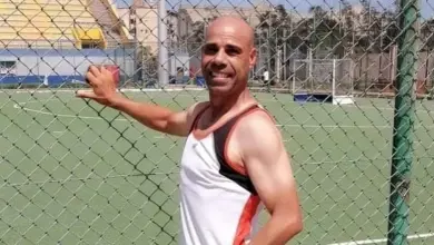 محمد عبد الموجود لاعب النصر للبترول يحصد ذهبية "100 متر عدو" بأولمبياد الشركات الـ59
