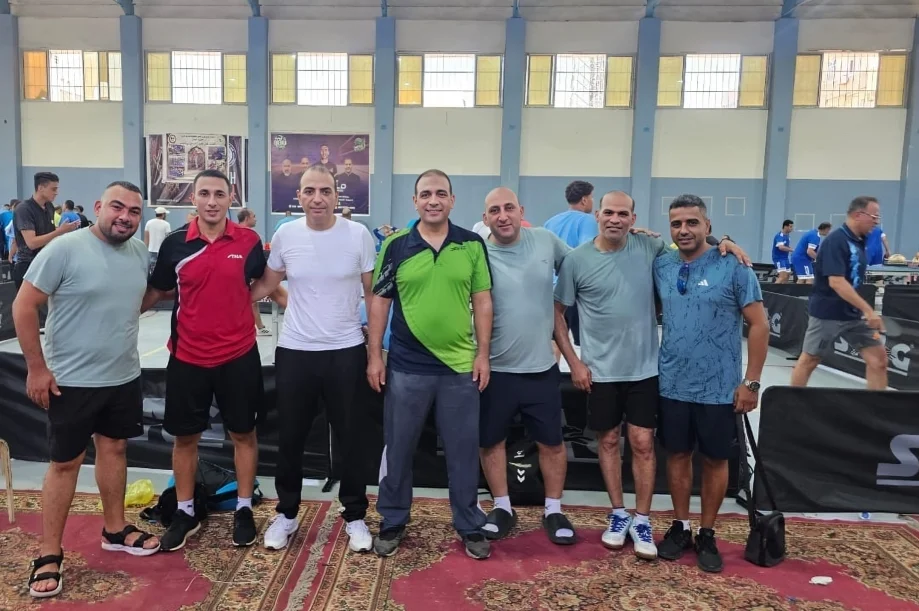 العامرية للبترول تحقق فوزين متتاليين في تنس الطاولة بأولمبياد الشركات الـ 59