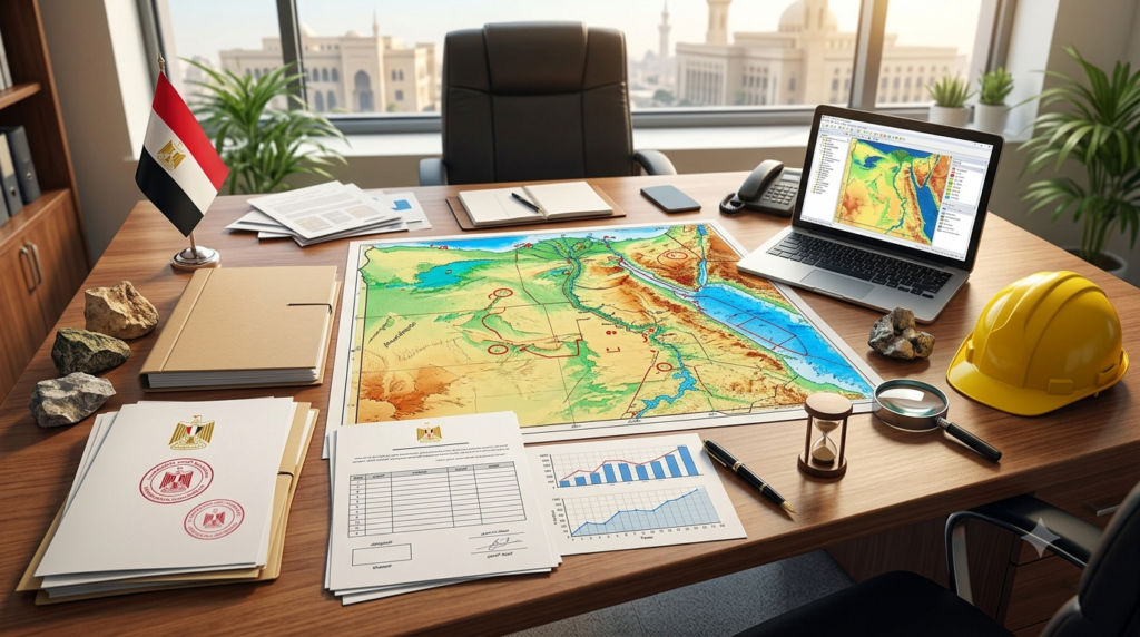 إجراءات ومدة ترخيص البحث والاستكشاف في مصر