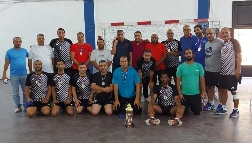 يد الإسكندرية للبترول "40 عام" تحصد فضية أولمبياد الشركات