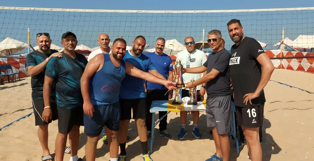 خالدة للبترول "35 عام" تحصد برونزية الكرة الطائرة الشاطئية بأولمبياد الشركات الـ59