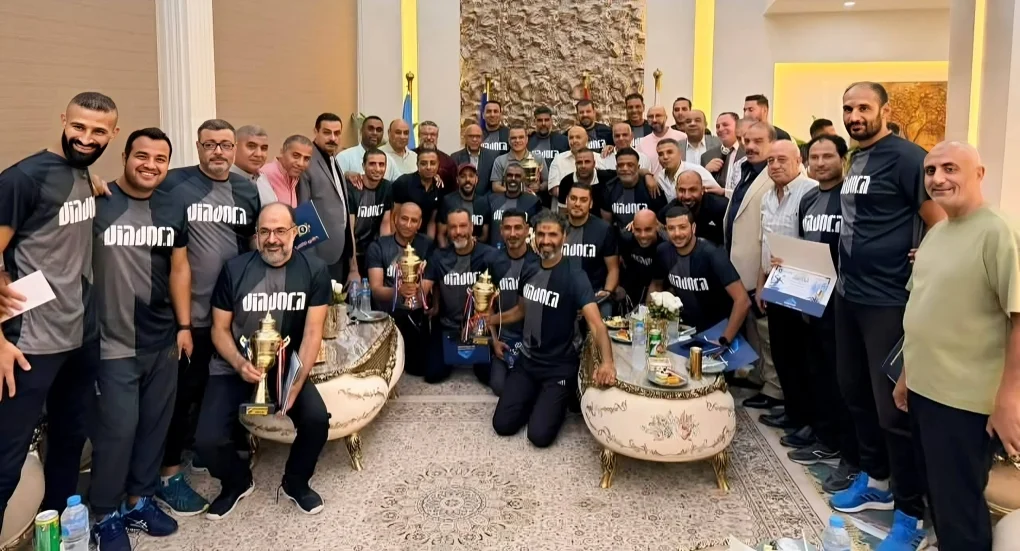 رئيس النصر للبترول يكرم الفرق الرياضية الفائزة بأولمبياد الشركات 59