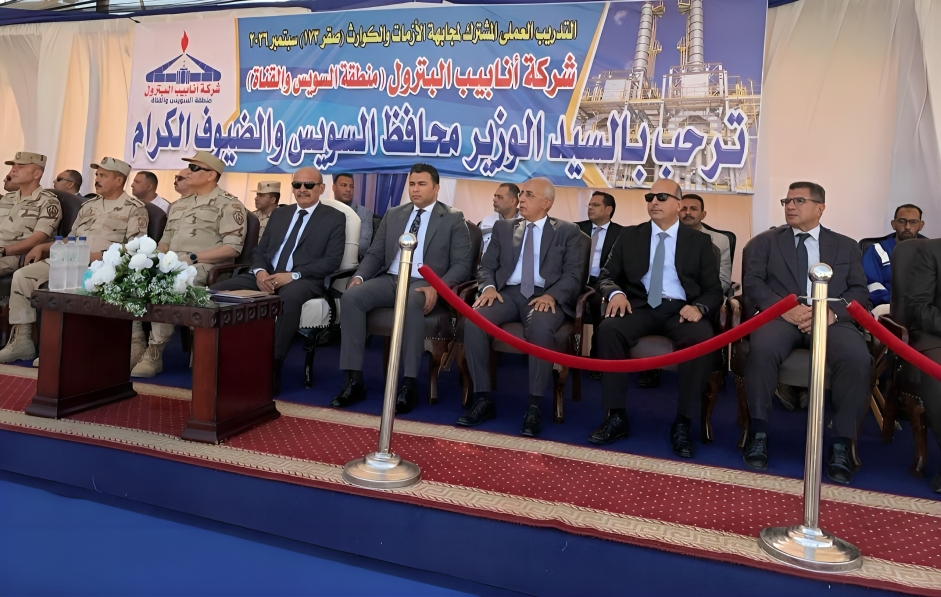 أنابيب البترول تستضيف مناورة «صقر 173» بالسويس