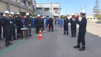 وقفة للسلامة بـ «العامرية لتكرير البترول»