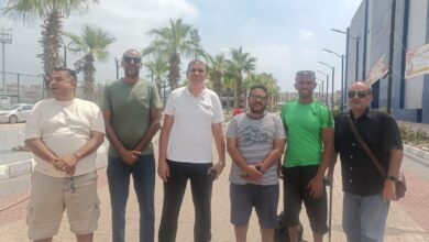 مصطفى فتح الله لاعب الإسكندرية للبترول يتوج بذهبية الوثب الطويل لمتحدي الإعاقة بأولمبياد الشركات