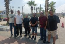 رمضان رجب لاعب الإسكندرية للبترول يحصد برونزية رمي الرمح جلوس في أولمبياد الشركات 59