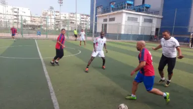 جانب من المباراة