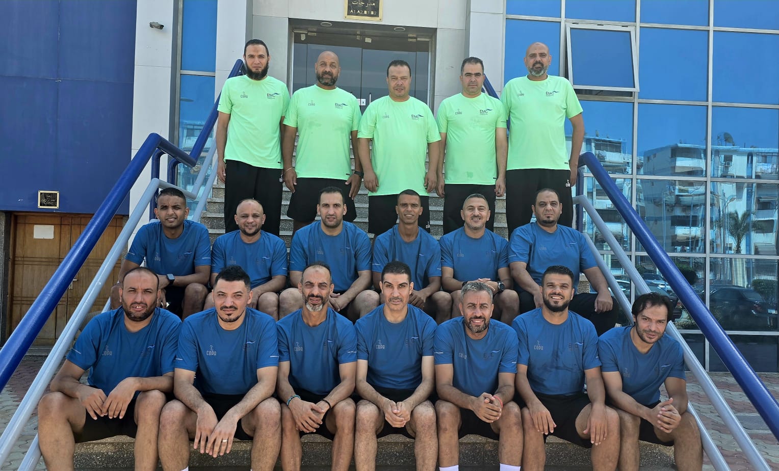 خماسي صان مصر يصعد إلى دور الثمانية بأولمبياد الشركات