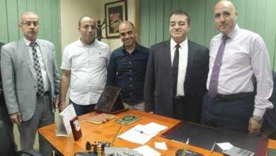 تكريم الزميل "خالد دسوقي" لبلوغه قمة العطاء الوظيفي