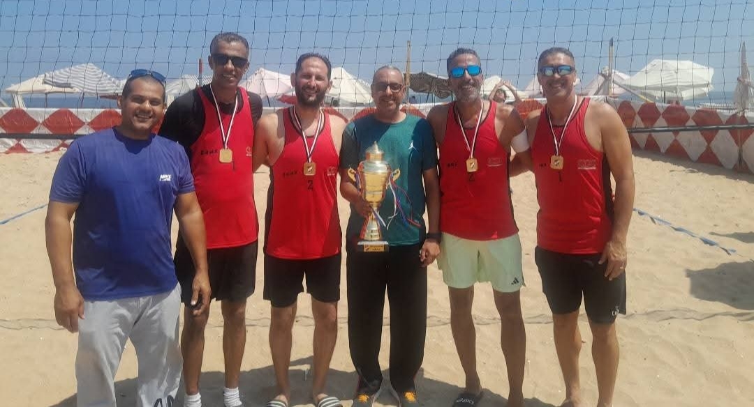 التعاون للبترول "40 عام" يحصد ذهبية الكرة الطائرة الشاطئية