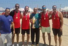 التعاون للبترول "40 عام" يحصد ذهبية الكرة الطائرة الشاطئية
