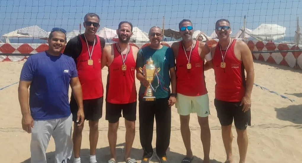 التعاون للبترول "40 عام" يحصد ذهبية الكرة الطائرة الشاطئية