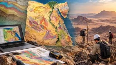 المسح الجيولوجي للمناطق التعدينية في مصر