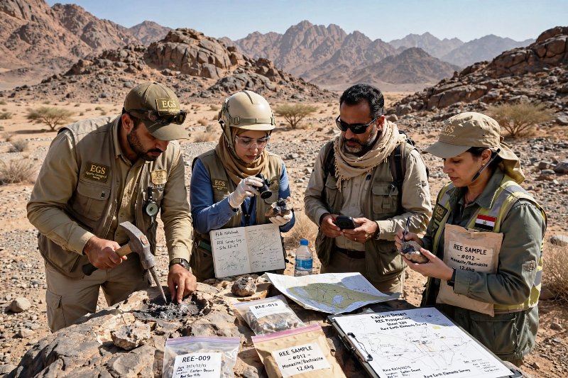 الاستثمار في تعدين معادن الأرض النادرة بمصر