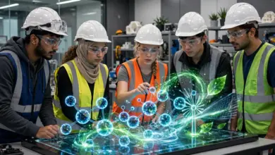 خفض الانبعاثات الكربونية وتأهيل الكوادر الهندسية في قطاع الطاقة