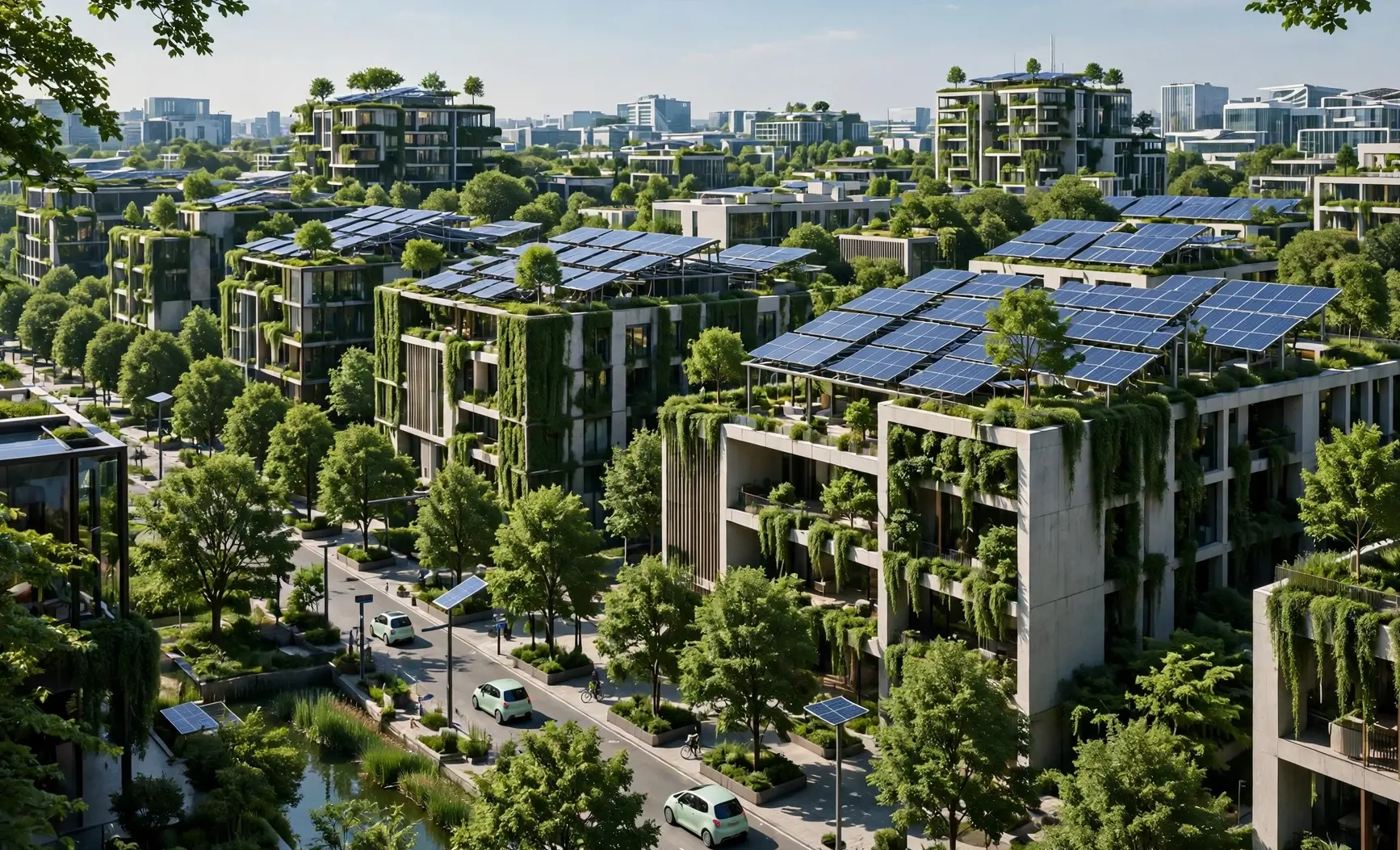 خفض الانبعاثات الكربونية باستخدام التكنولوجيا الخضراء