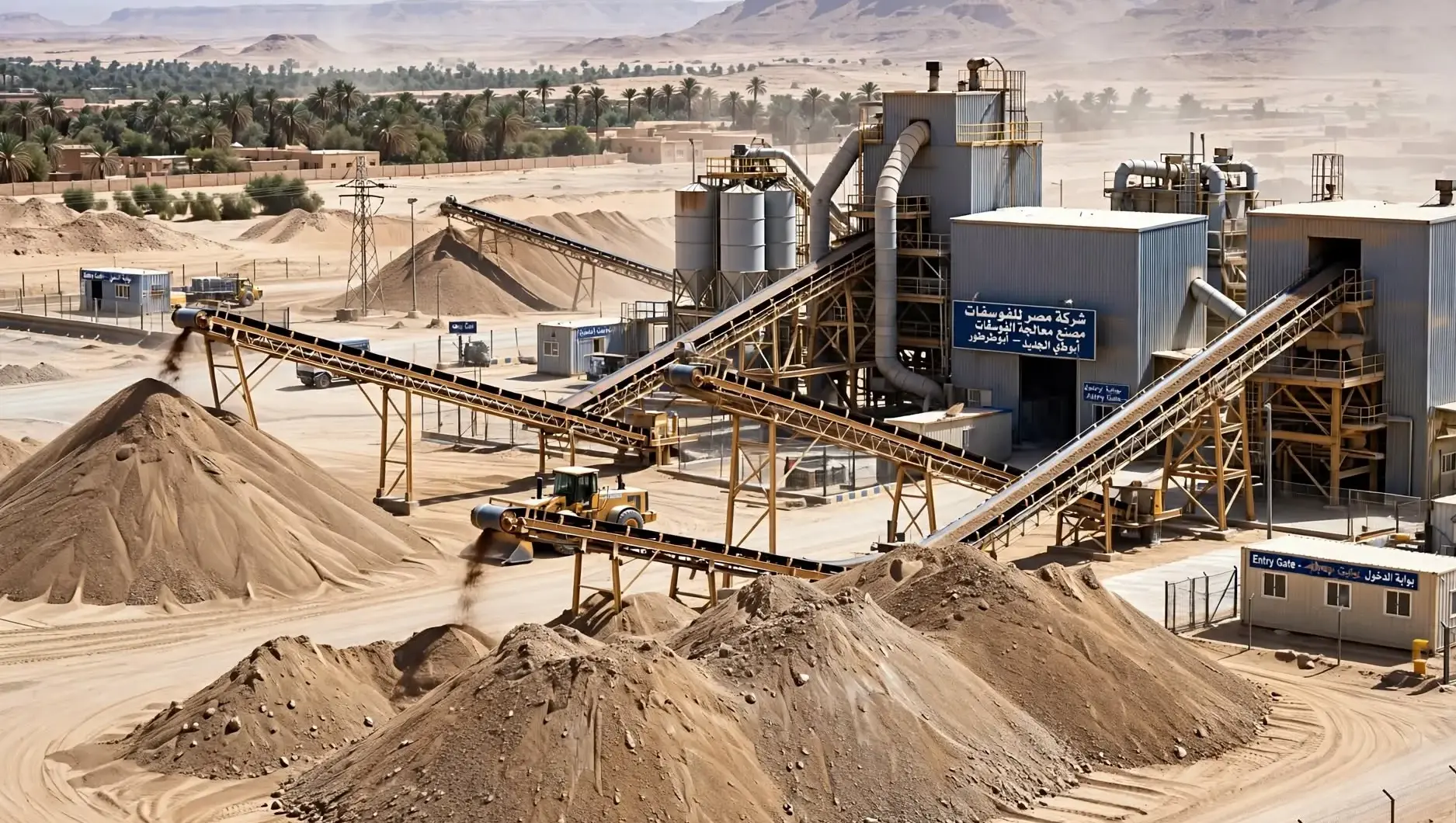 التعدين في الصحراء الغربية وواحة الخارجة