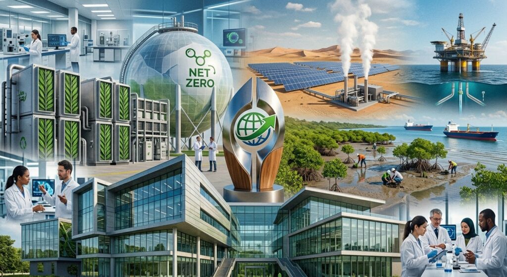 تجارب عالمية للحياد الكربوني في شركات البترول