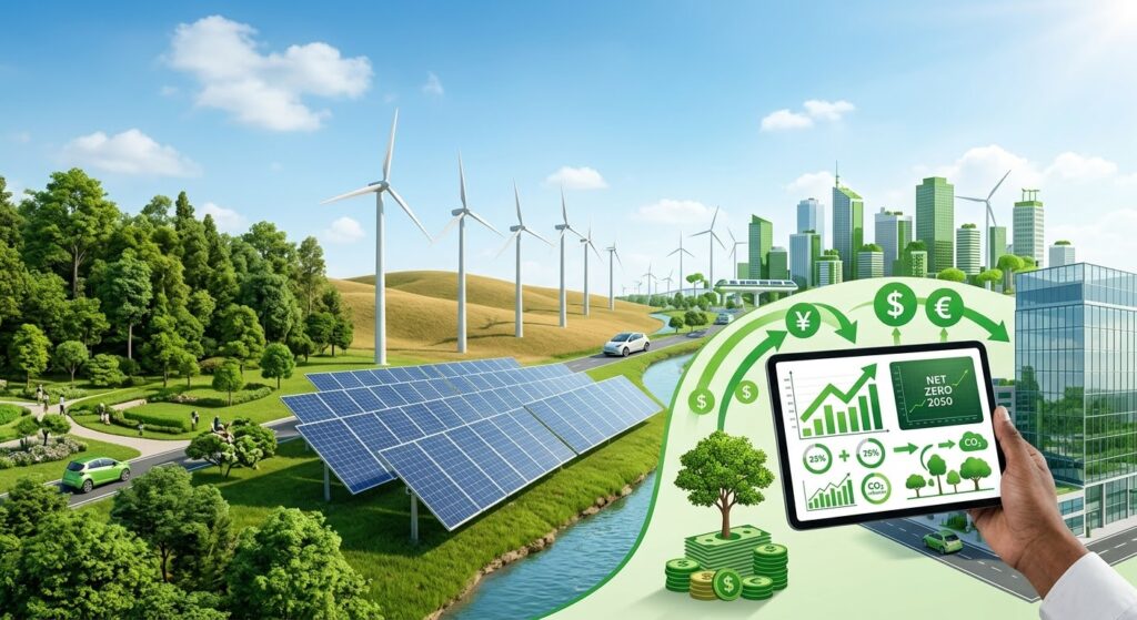 التمويل الأخضر للحياد الكربوني في قطاع البترول